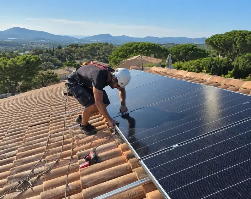 Installateur panneaux solaires Holtzheim — pose photovoltaïque sur toiture